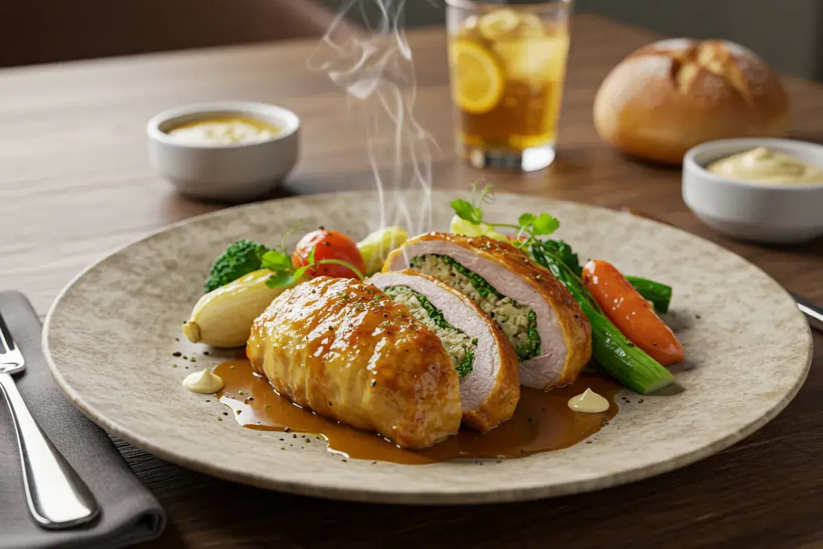 Turkey with vegetables