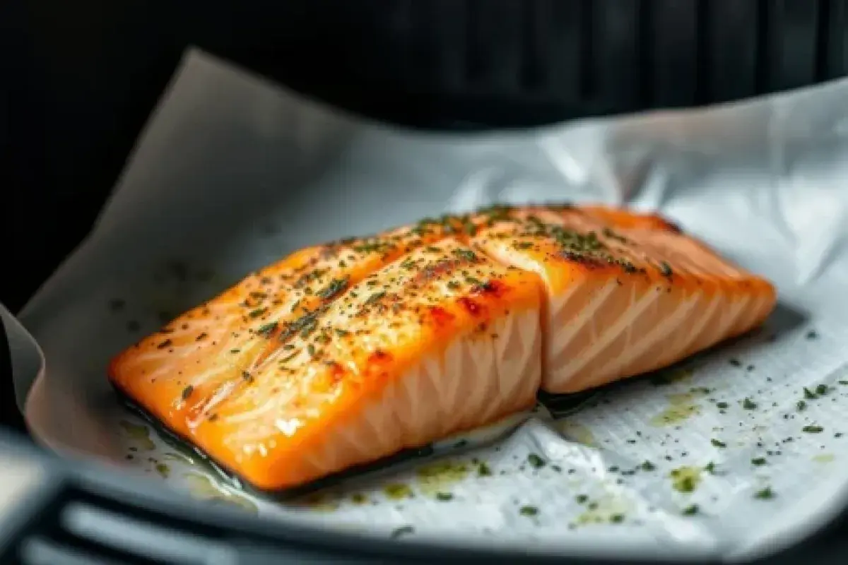 Air Fryer Salmon