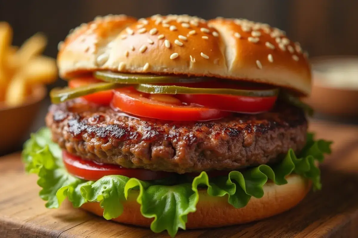 Delicious Burger Patty